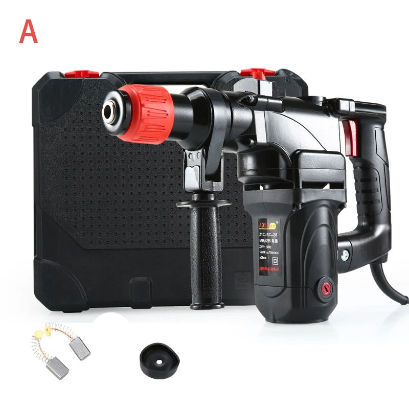 VOTO 1480W 220V Multi-function Electric Hammer Drill Impact Power Drills high power industrial tools | Инструменты