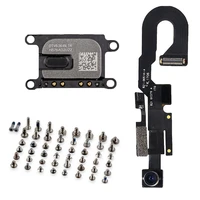 3pcsset for iphone 7 7 plus front camera with sensor proximity light microphone flex cable earpiece speaker full screws