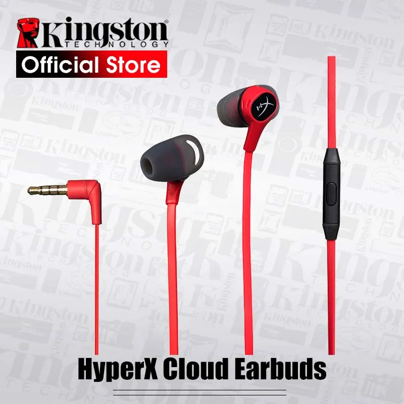Оригинальные наушники Kingston HyperX Cloud игровая гарнитура с микрофоном захватывающая