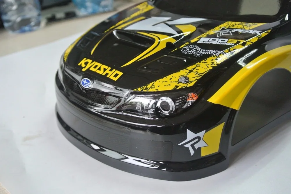 Каркас гоночного автомобиля Kyosho 1/10 Scale Fazer FAB103 4WD rcOn Subaru PC FW06|body shell|1/10 bodybody |