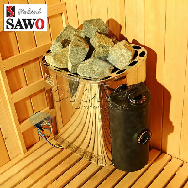 

9KW Newly Brand Original Finland Sawo MINI built in/ inner control sauna heater SCA-90NB with CE certification Well Package top