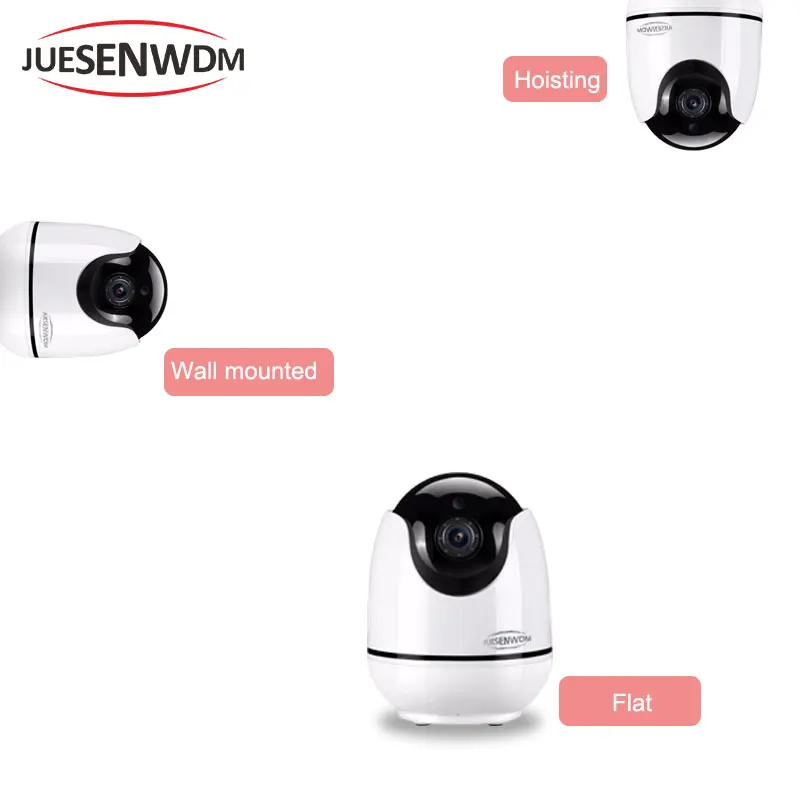 Juesenwdm IP камера 1080P WiFi беспроводная безопасности двухсторонняя аудио ночного