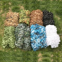 6x6 meter large size hunting military camouflage net woodland army camo netting camping garden decoration sun shelter tent shade