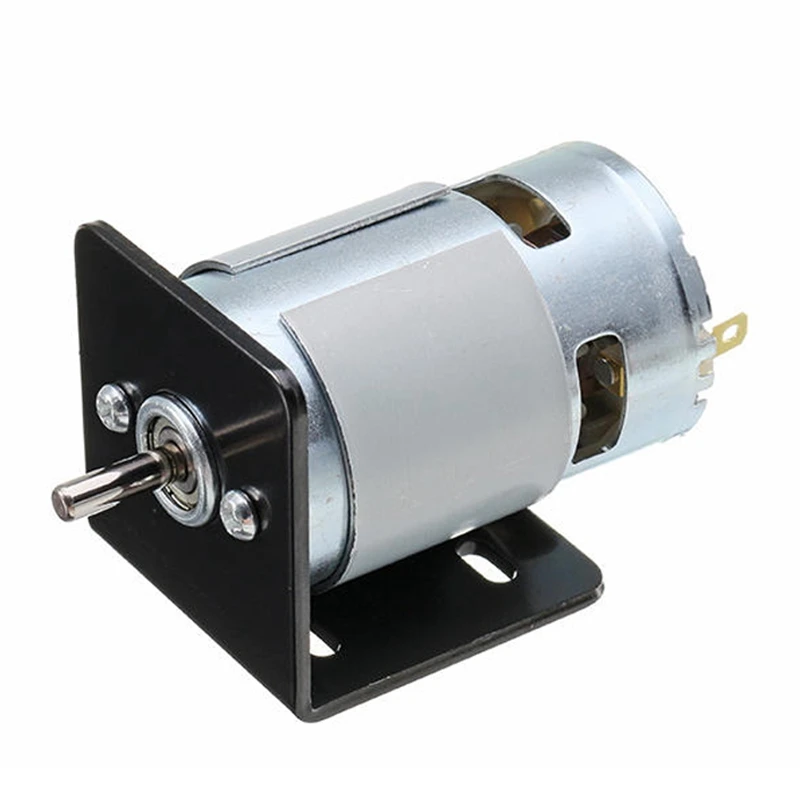 775 мотор с монтажным кронштейном Dc 12 V 10000 Rpm Мотор двойные шариковые подшипники 150