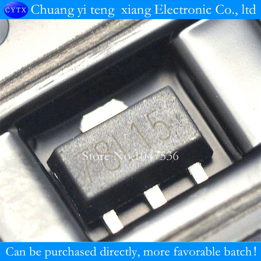

10 шт. CJ78L15 J78L15 SOT89 YUXINYUAN