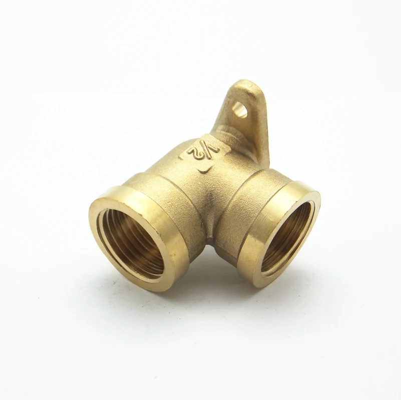 1/2 &quotBSP Female x 1/2&quot BSP Thread 90 Deg латунный Соединительный Соединитель с основанием для