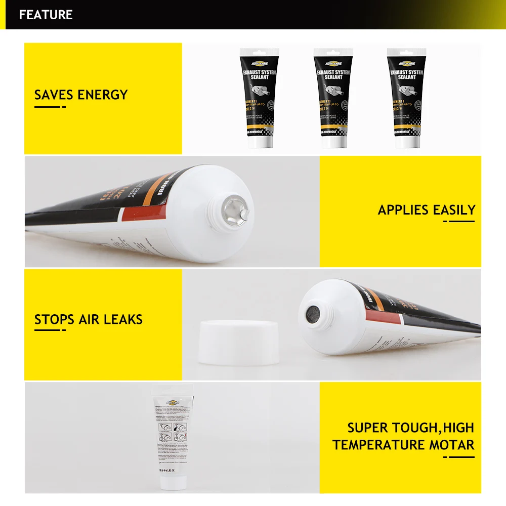 Выхлопная система глушитель выхлопной трубы Ремонтный герметик для цемента и