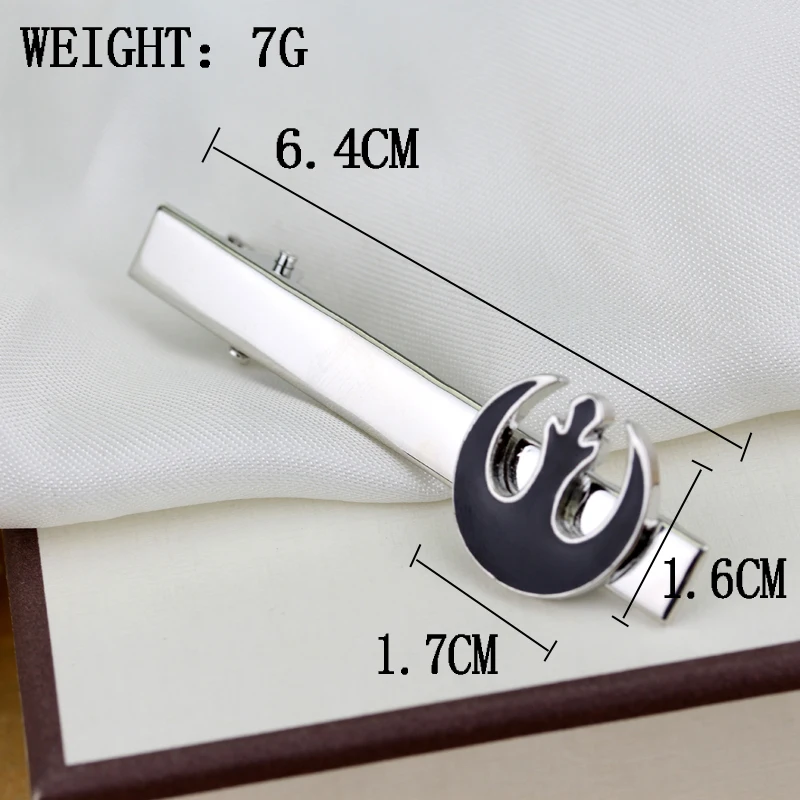 Star War Tie Clips Rebel Alliance Design cufflinks WOMEN MEN shirt accessories jewelry | Украшения и аксессуары