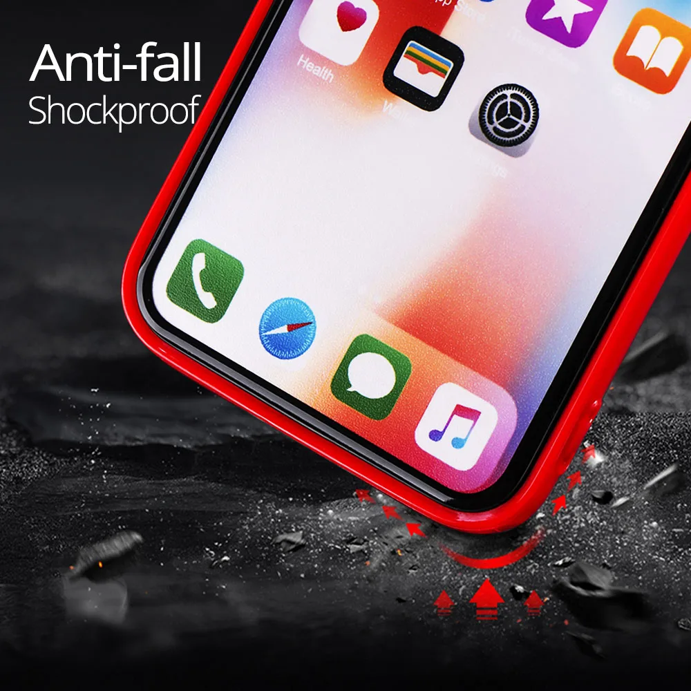 Ясно кремния ТПУ Frame Прозрачный чехол для телефона 7 плюс 8 Plus X XR XS MAX Телефон iPhone 6 6s