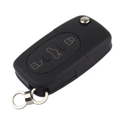 

Чехол (круглый) для VW, Volkswagen Golf 4, 5, 6, Passat B5, B6, Polo, камера Bora, Touran CR1620, 3 кнопки, откидная оболочка ключа дистанционного управления