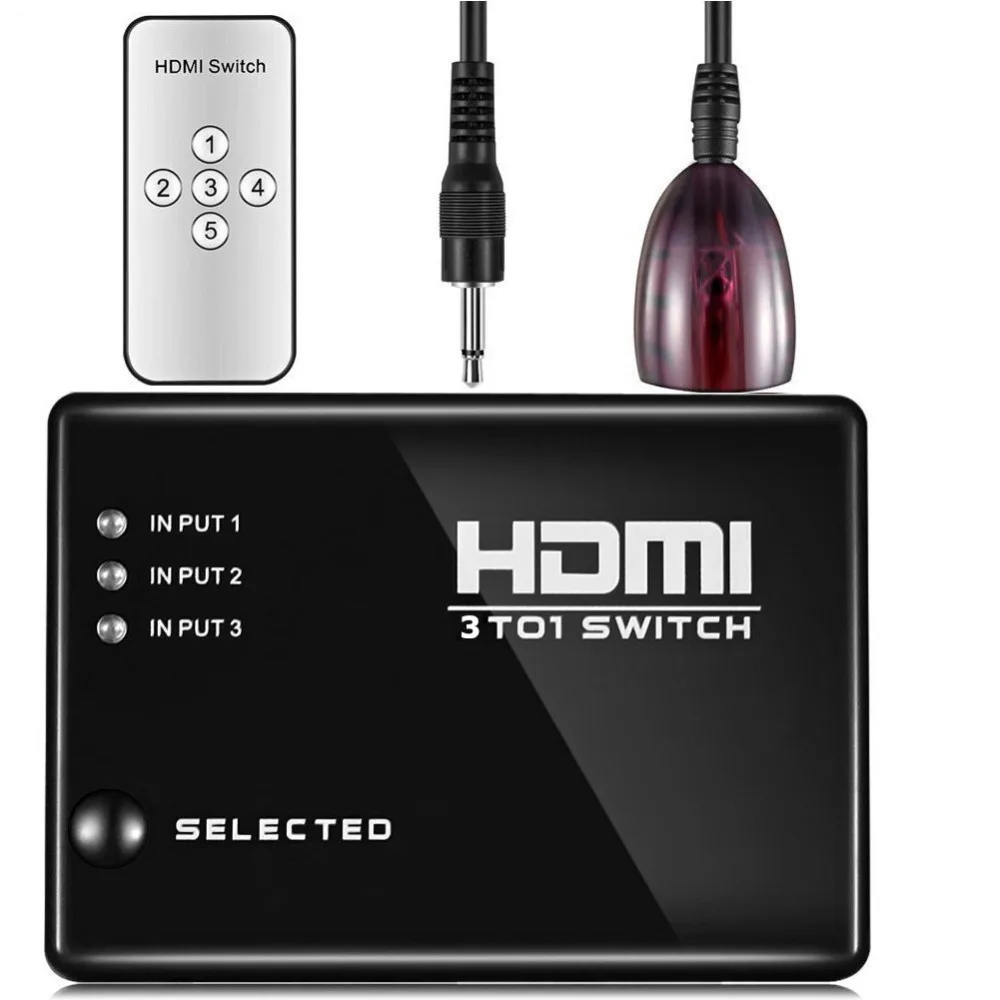 Коммутатор GREATLINK HDMI 3x1 3 порта 4K * 2K 1 4 v переключатель в выход коробка Ультра HD для DVD