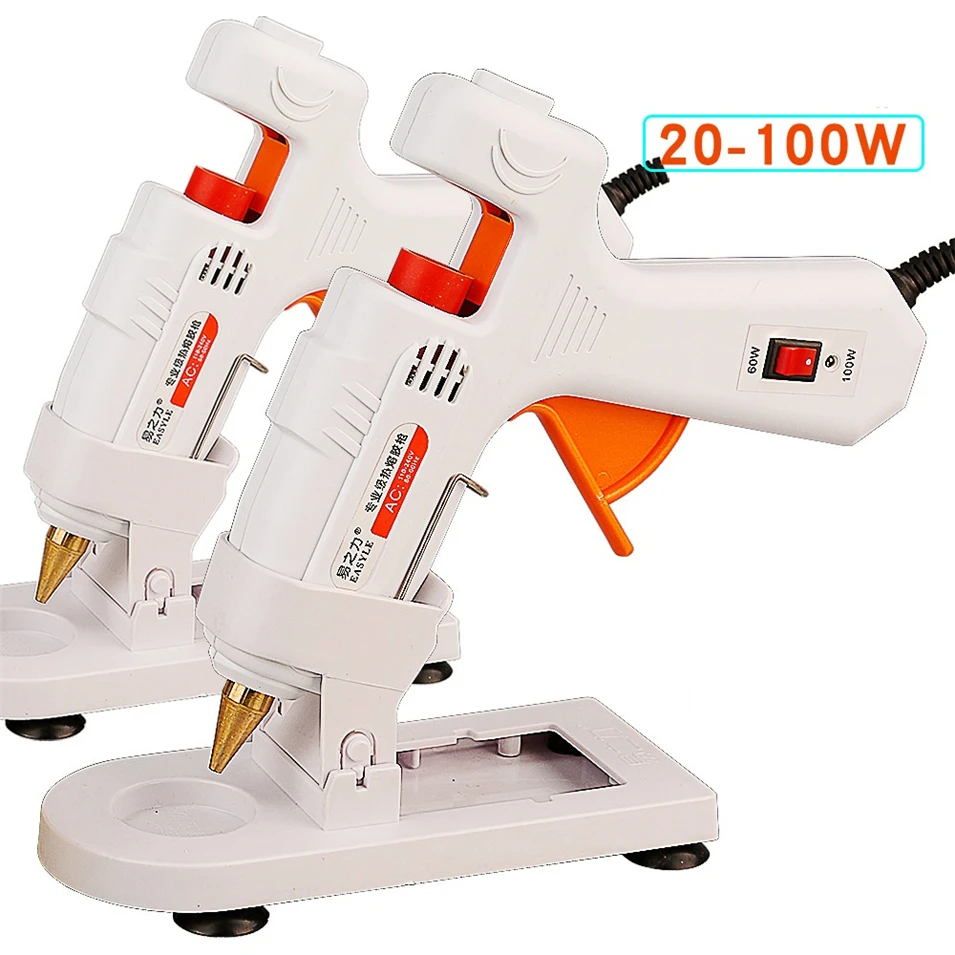 

30W/80W/100W/150W Professional High Temp Hot Melt Glue Gun 40W Graft Repair Heat Gun Pneumatic DIY Tools Hot Glue Gun free Glue