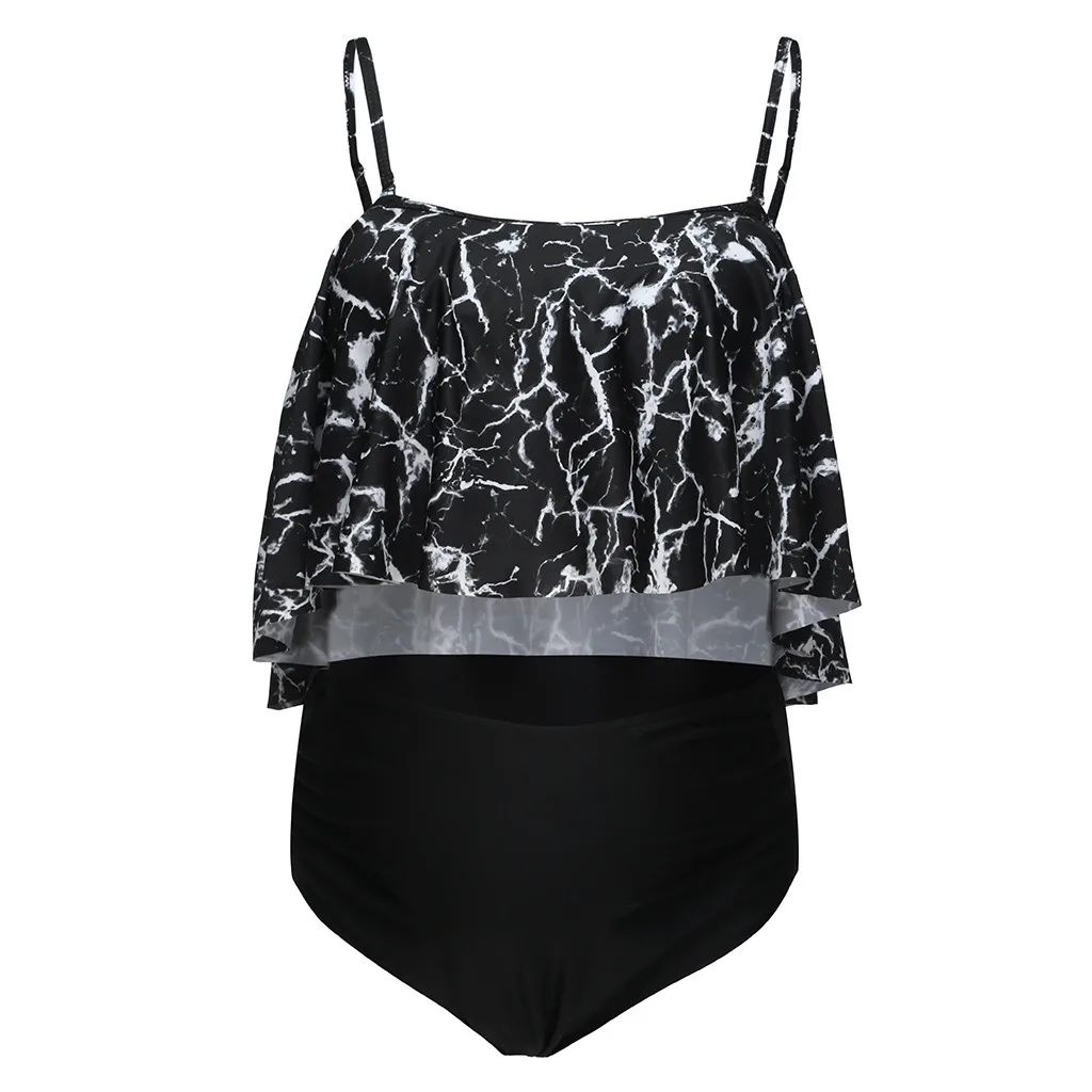 Женский купальник для беременных пляжный купальный костюм женский бикини пуш ап