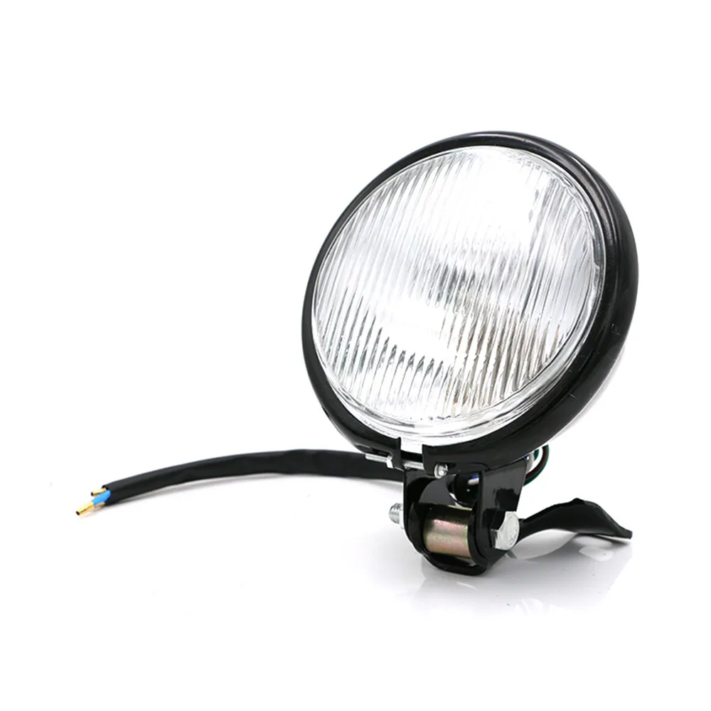 5'' Retro Motorcycle Headlight for CG125 GN125 For Harley Suzuki Honda cb400 BWM Beam Bulb Cafe Racer Motorbike |