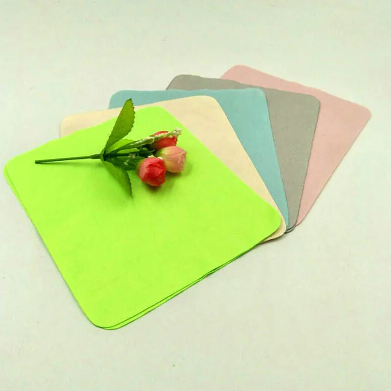 20 шт./лот высокое качество очищающая ткань из микрофибры для чистки очков