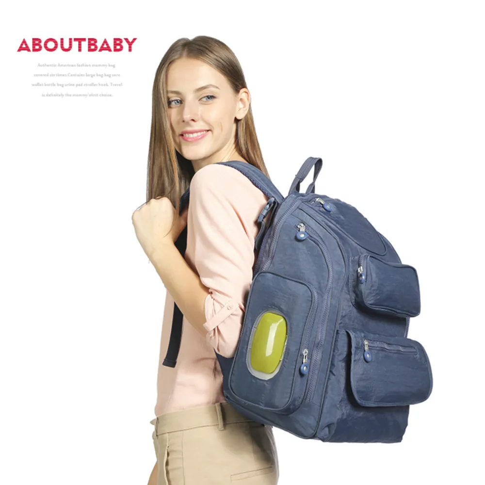 Модная сумка для мам многофункциональная подгузников рюкзак Детская с ремнями