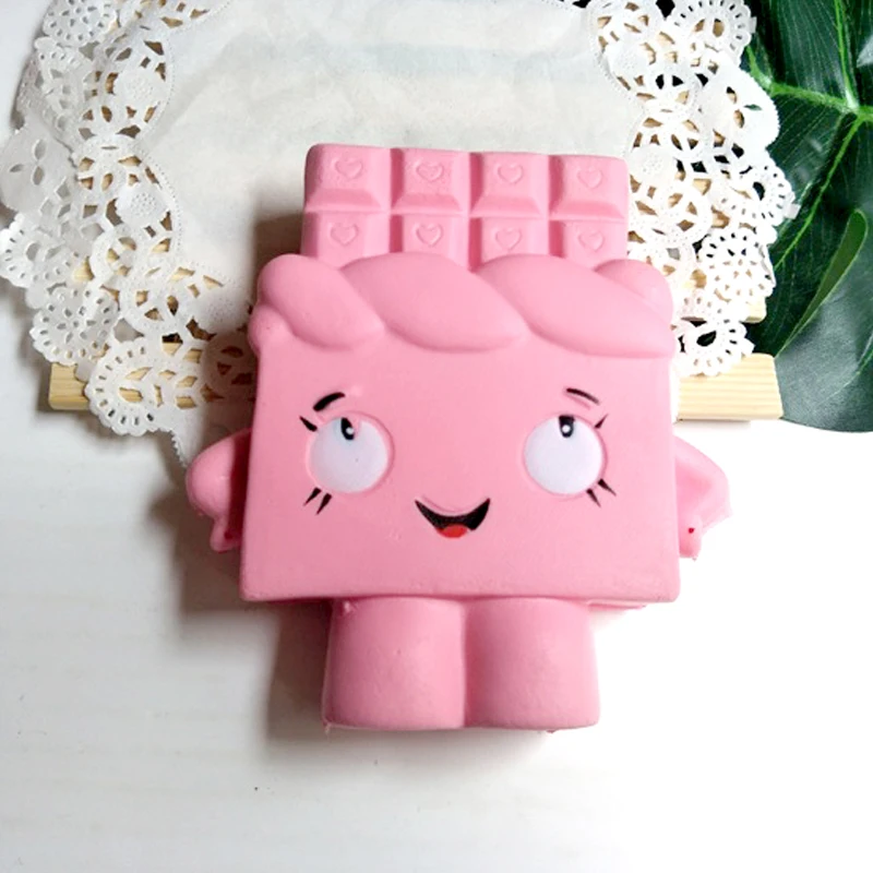 12 см Kawaii ОГРОМНЫЕ МЯГКИЕ шоколад мягкими антистресс медленно нарастающее при