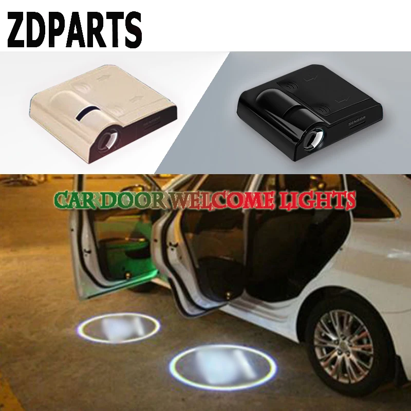 ZDPARTS 2 шт. дверь логотипа автомобиля приветственные огни проектор логотип для Lexus Infiniti Q50 FX Lifan X60 X50 Saab 9-3 Chery tiggo peugeot 307