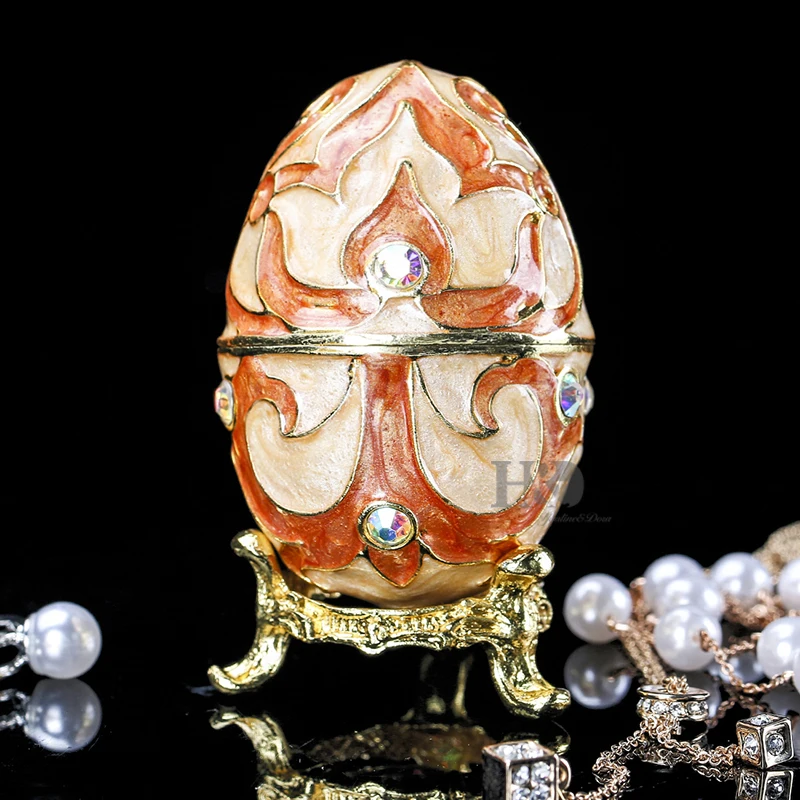 Статуэтка H & D для русских яиц шкатулка ювелирных изделий Подарочная коробка