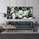 3 Панели классические абстрактные линии декоративные картины плакаты и принты на холсте настенные художественные картины для гостиной скандинавский Декор