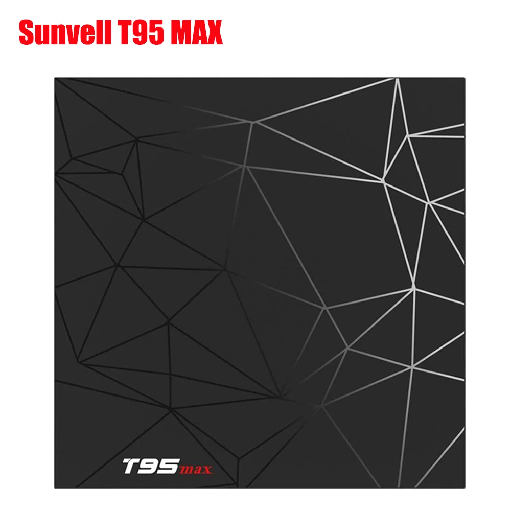 Sunvell T95 MAX TV Box Android 8.1 Allwinner H6 4GB DDR4 32GB / 64GB EMMC 2.4GHz WiFi 100Mbps Ethernet 6K H.265 Set Top | Электроника