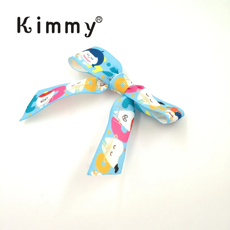 200pcs DHL Free shipping Self adhesive Gradient Ribbon Ready-made Gift Package Decoration Bow |