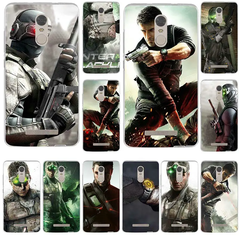 Подвеска Tom clancys Rainbow Six осада символов Мягкие TPU чехол для телефона Xiaomi Redmi Mi Note 2 3 S