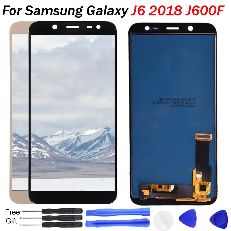 Для Samsung Galaxy J6 ЖК дисплей J600 J600F/DS J600G/DS сенсорный экран дигитайзер в сборе с