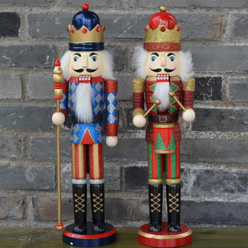 

Деревянные фигурки для украшения дома, 2 шт./компл., 37 см