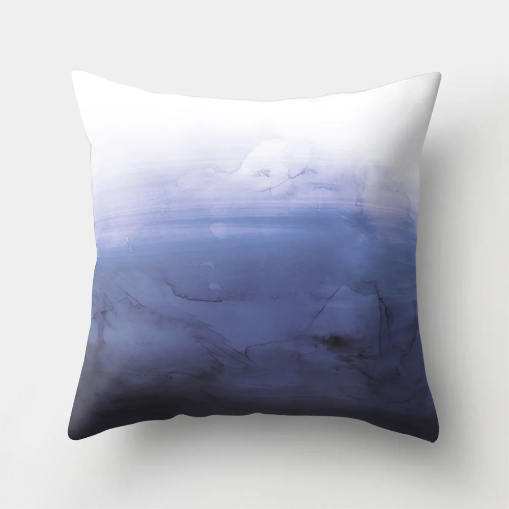 Tropic Pillow Cover 1 шт., 60x60 см, чехол для подушки с красочным мраморным принтом, чехол для подушки из персиковой кожи, наволочка для кровати, квадратный чехол для автомобиля, дивана, домашний декор - Цвет: Tropic Pillow Cover