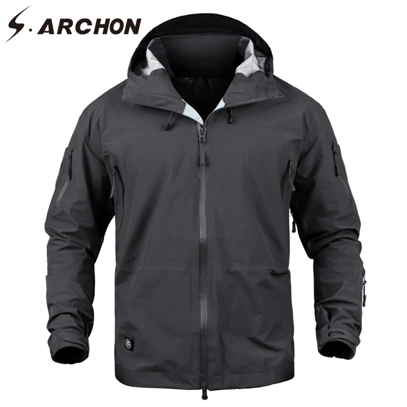 Мужская армейская куртка S.ARCHON Hard Shell водонепроницаемая ветрозащитная