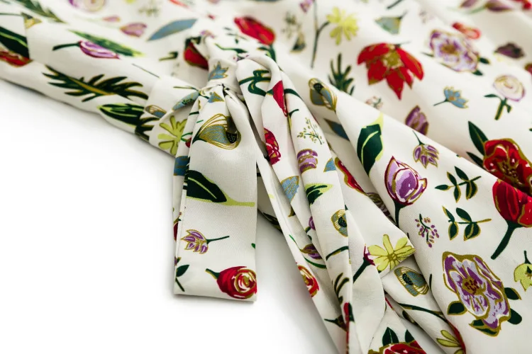 2018 весенние и летние новые женские платье высокого класса Бутик V воротник в виде