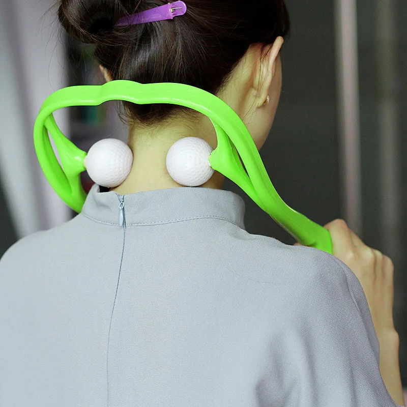 Шейная Массажная палочка массажер для шеи u образный ручной инструмент терапия