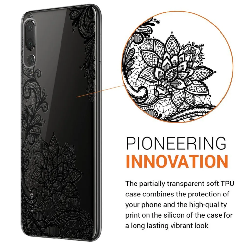 Panda Cute Patterned Slim Ultra Thin Clear Soft Silcione Case For Huawei P20 Lite Nova 3E Plus P Smart Phone Cover |