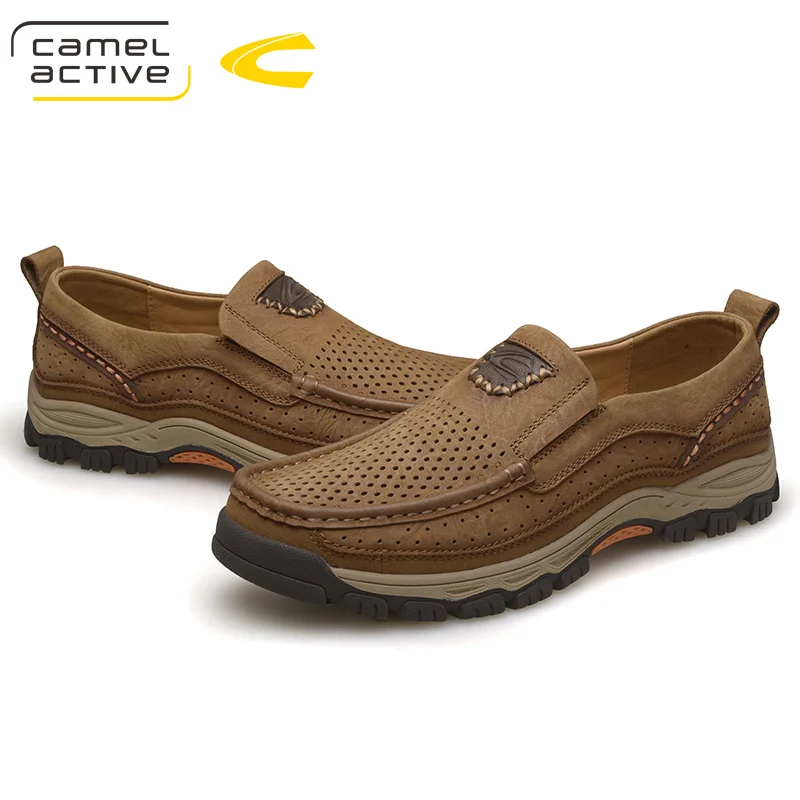 Мужские походные ботинки Camel Active натуральная кожа водонепроницаемые