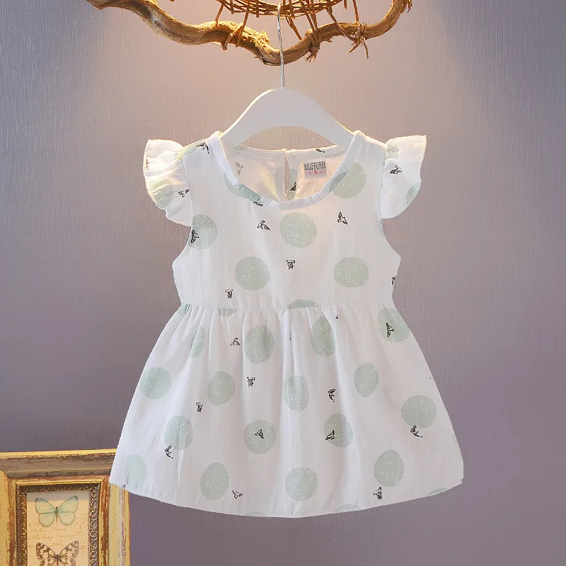 Новинка 2018 летнее платье для маленьких девочек платье-майка без рукавов с