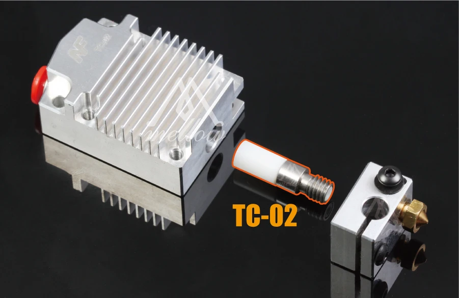 Детали 3d принтера ptfe трубка 2 в 1 из 2 цветов Hotend TC-02 Hotend горло/3 в 1 из многоцветный 3 цвета Hotend THC-01 труба