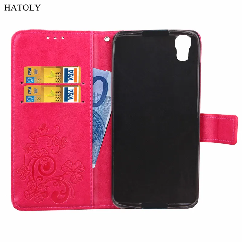Для Alcatel One Touch Idol 4 Чехол книжка кожаный чехол для кошелек сумка 6055|case flip|case for