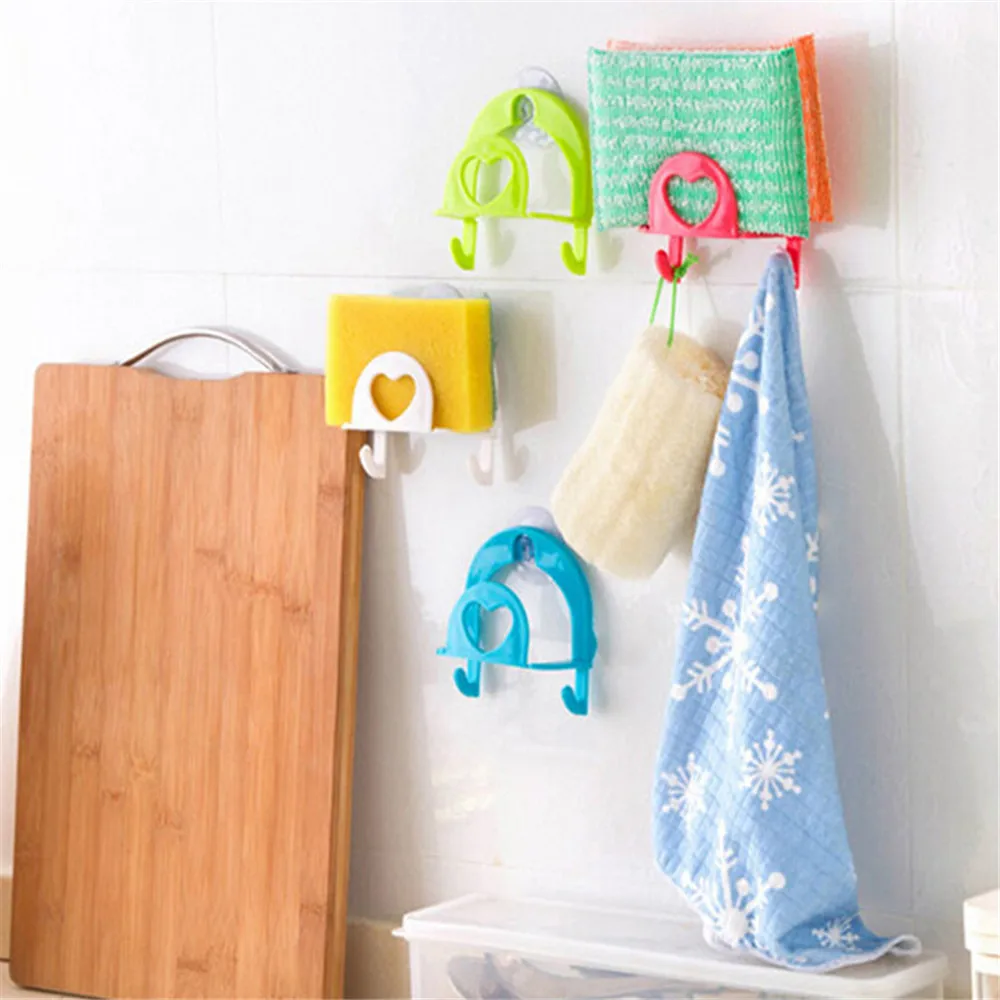 Держатель вешалка для мыла и полотенец 4 цвета|Подставки хранения стеллажи| |