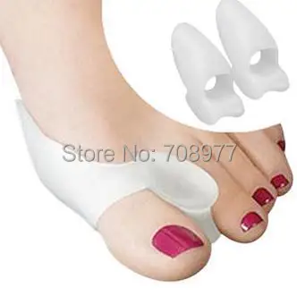 Силиконовый разделитель большого пальца ноги для стопы защита от перекрытия