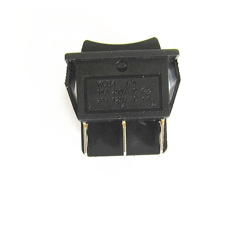 1PCS 2 Way Self Reset Toggle Switch 2/3 Positions Copper 6 Feet Power Boat Rocker Panel 31x25mm KCD4 16A 250V ~20A 125V | Обустройство