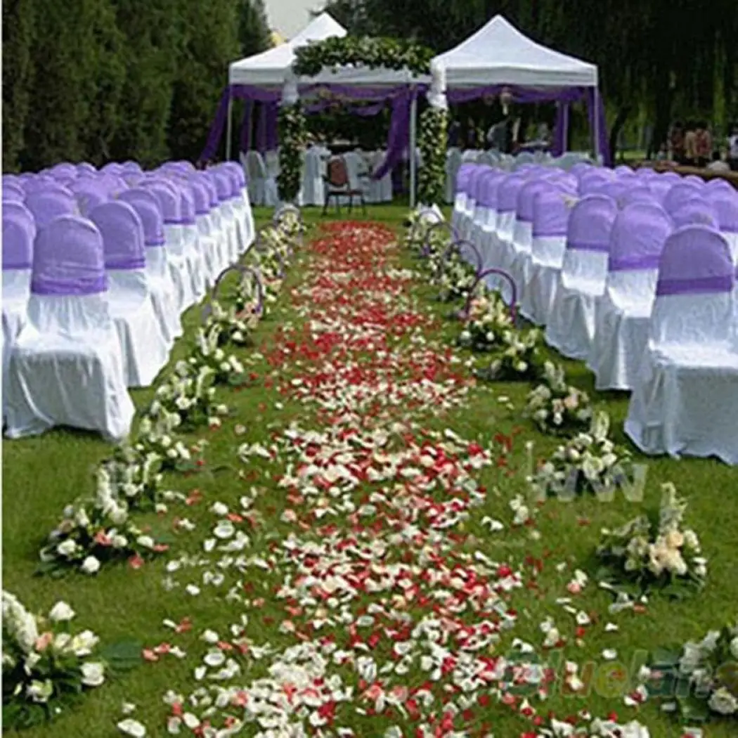 Искусственные лепестки роз для свадебной вечеринки декор ковров цветочное