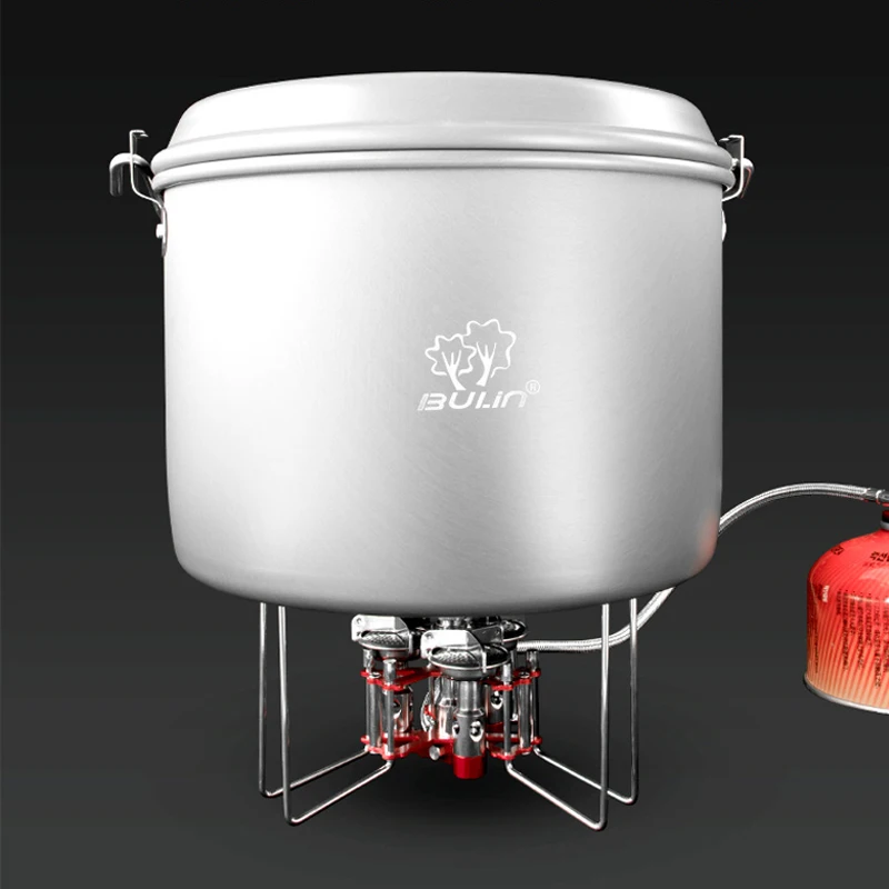 Портативная Складная газовая горелка BULIN из алюминиевого сплава для кемпинга