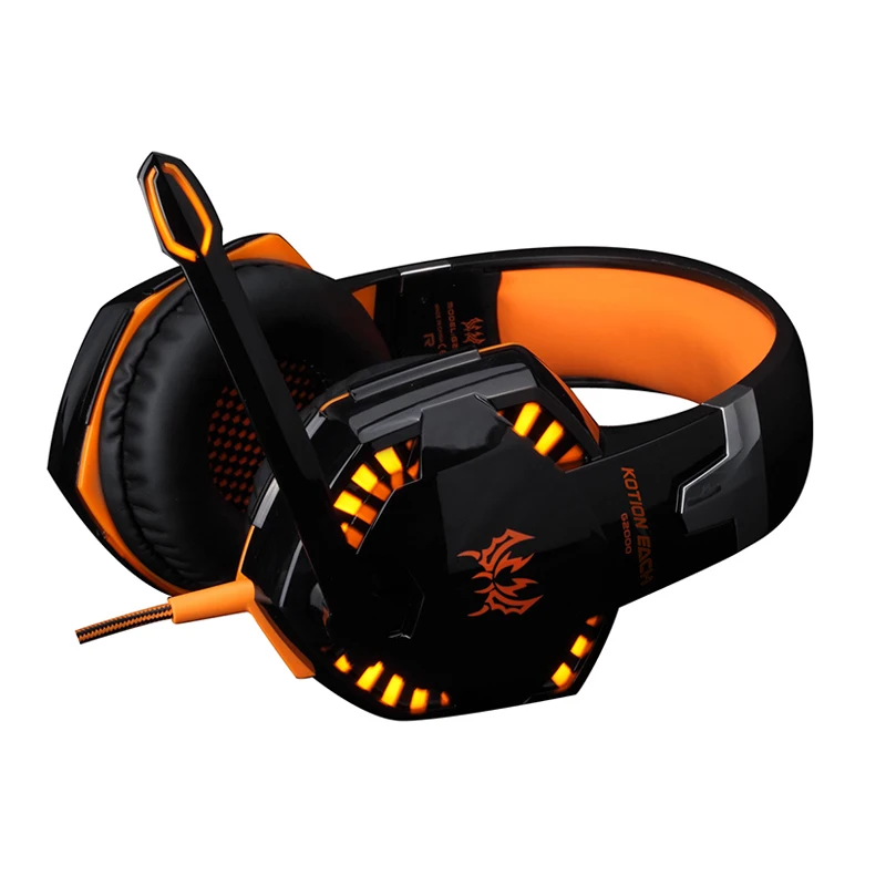 Игровые наушники casque Kotion EACH G2000 лучшие компьютерные стереонаушники с глубокими