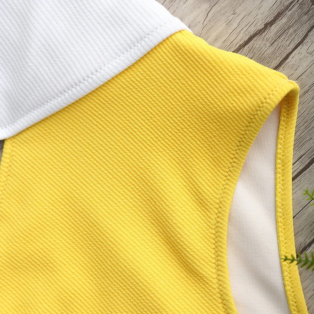 Купальник ребристые двухцветные купальник на одно плечо женские цельные костюмы