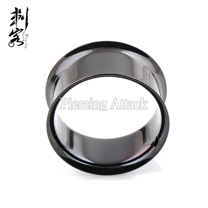 (Мин. Заказ $10) Большой Калибр черный двойной расклешенный Разъем 18 мм-30 мм дешевые