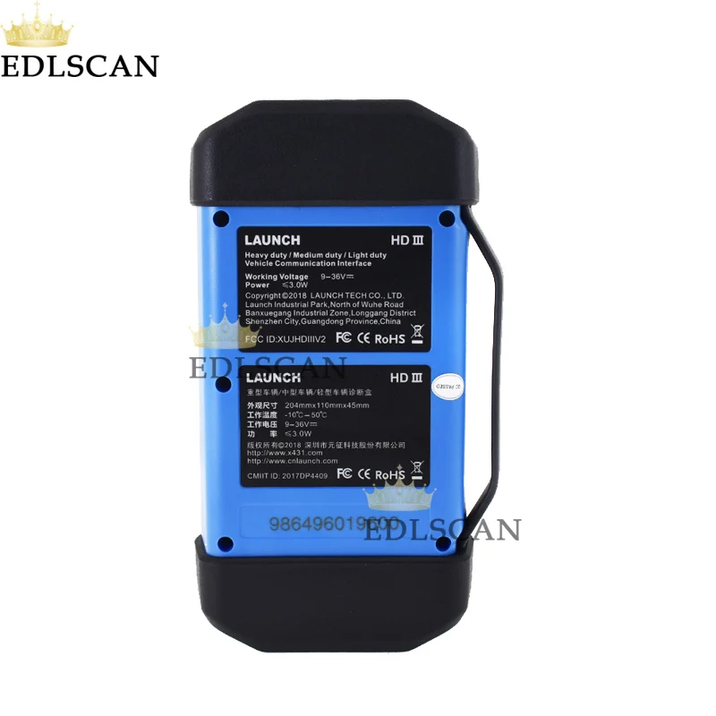 Запуск 24V грузовик полная система daignstic tool X431 HD III тяжелый модуль для V + Pro3 PADII| |