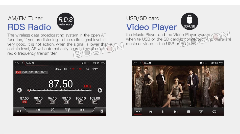 10,1 дюймов Универсальный 2 din Автомобильный dvd-плеер Android 9,0 Octa 8 Core 1080P Авторадио Стерео радио gps навигация рулевое колесо wifi