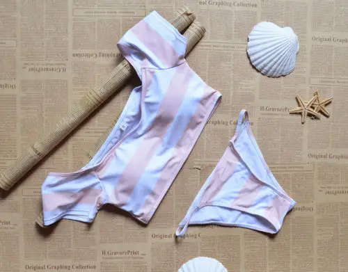 

2pcs Bikini Set 2019 Women Push Up Padded Bra Bikini Set Swimsuit Triangle Swimwear Bathing Suit New