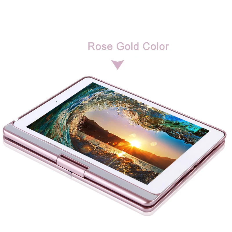 Landas Bluetooth клавиатура для iPad Pro 9,7 чехол 360 Вращение с подсветкой Беспроводная клавиатура для iPad Pro 9,7 Air 1 чехол